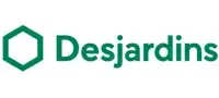 Logo de Desjardins, institution financière cliente de Solnor Environnement